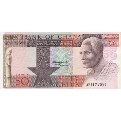 GHANA 50 CEDIS 1979 